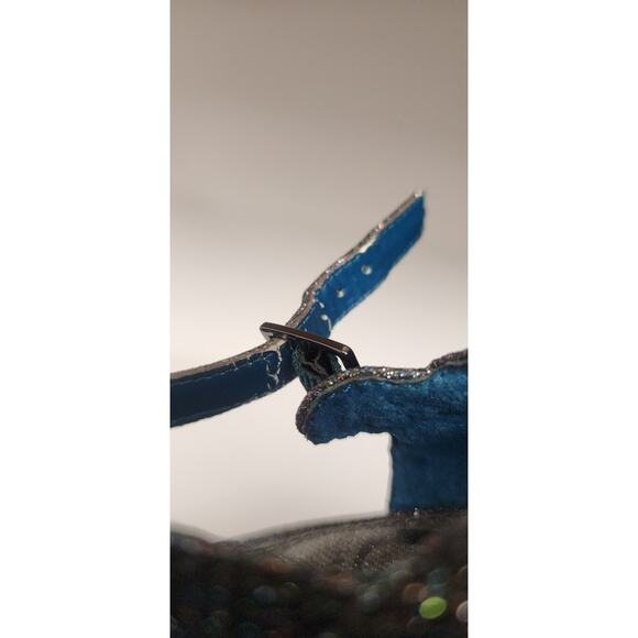 Gianni Bini Blainee T-Strap Ultra High Heel Tan Pump Sandal Shoes Size 7M - Picture 12 of 15